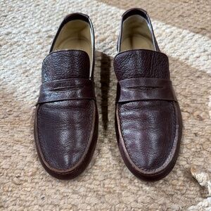 Jamie Haller Penny Loafer in Oxblood Womens 8 / 38